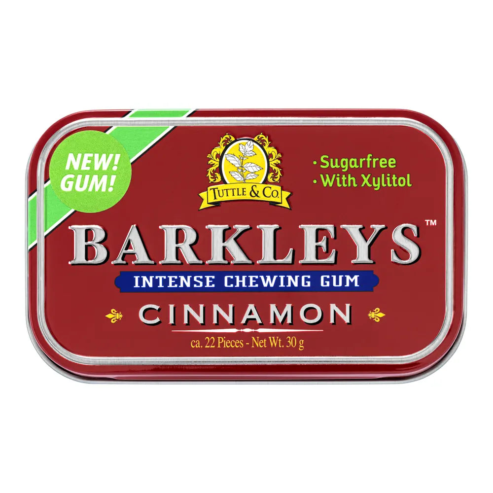 Barkleys Chewing Gum (sans sucre) - Cinnamon