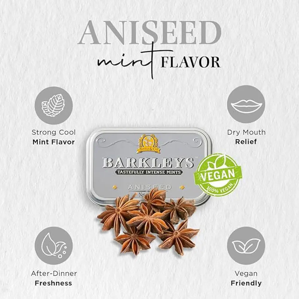 Barkleys Mints Aniseed - 50g