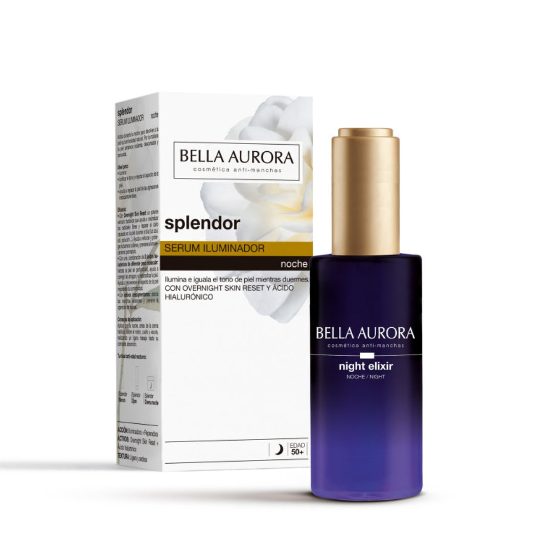 Bella Aurora Splendor Serum Iluminador Noche 30ml