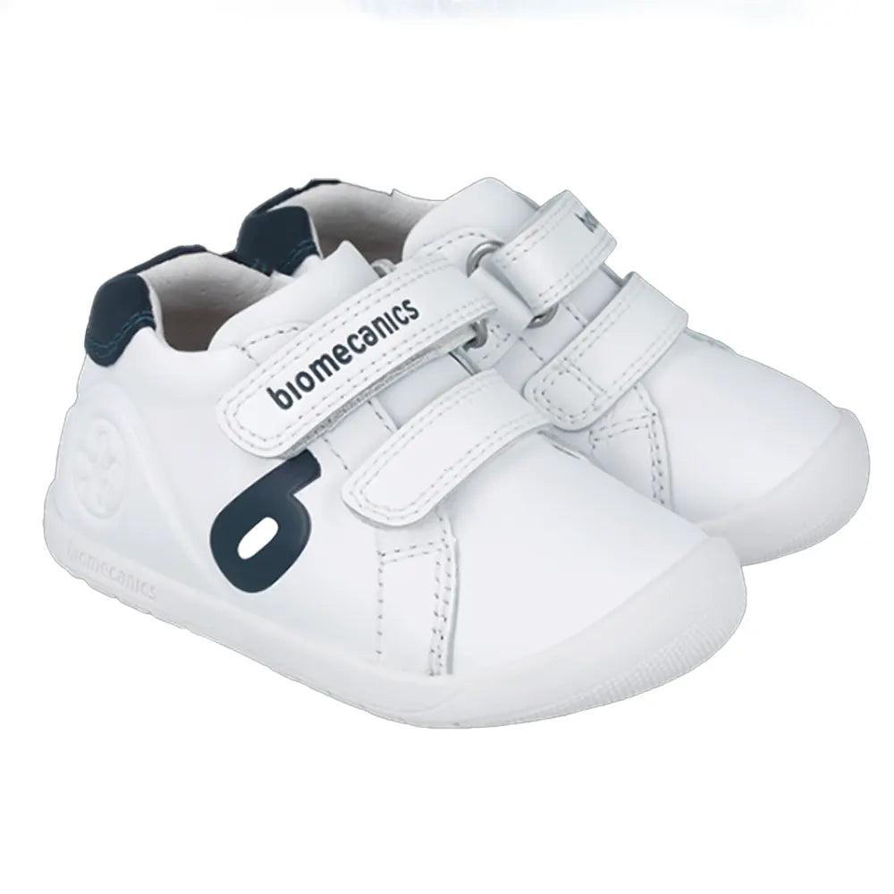 Biomecanics Biogateo Wide Leather - White and Blue