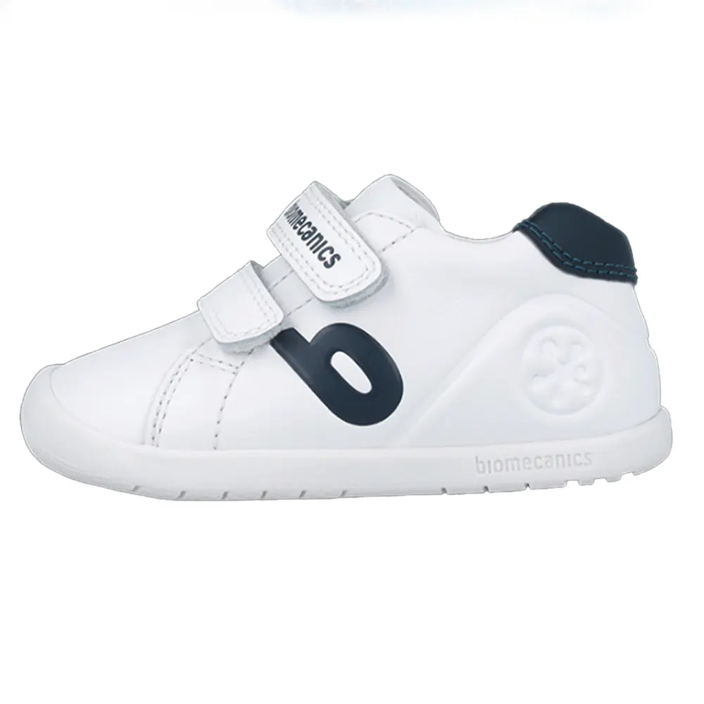 Biomecanics Biogateo Wide Leather - White and Blue