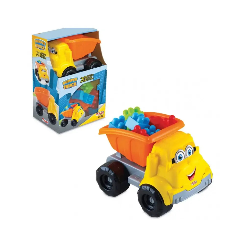 Dede Mon Premier Petit Camion avec 20 Blocs - 3A+