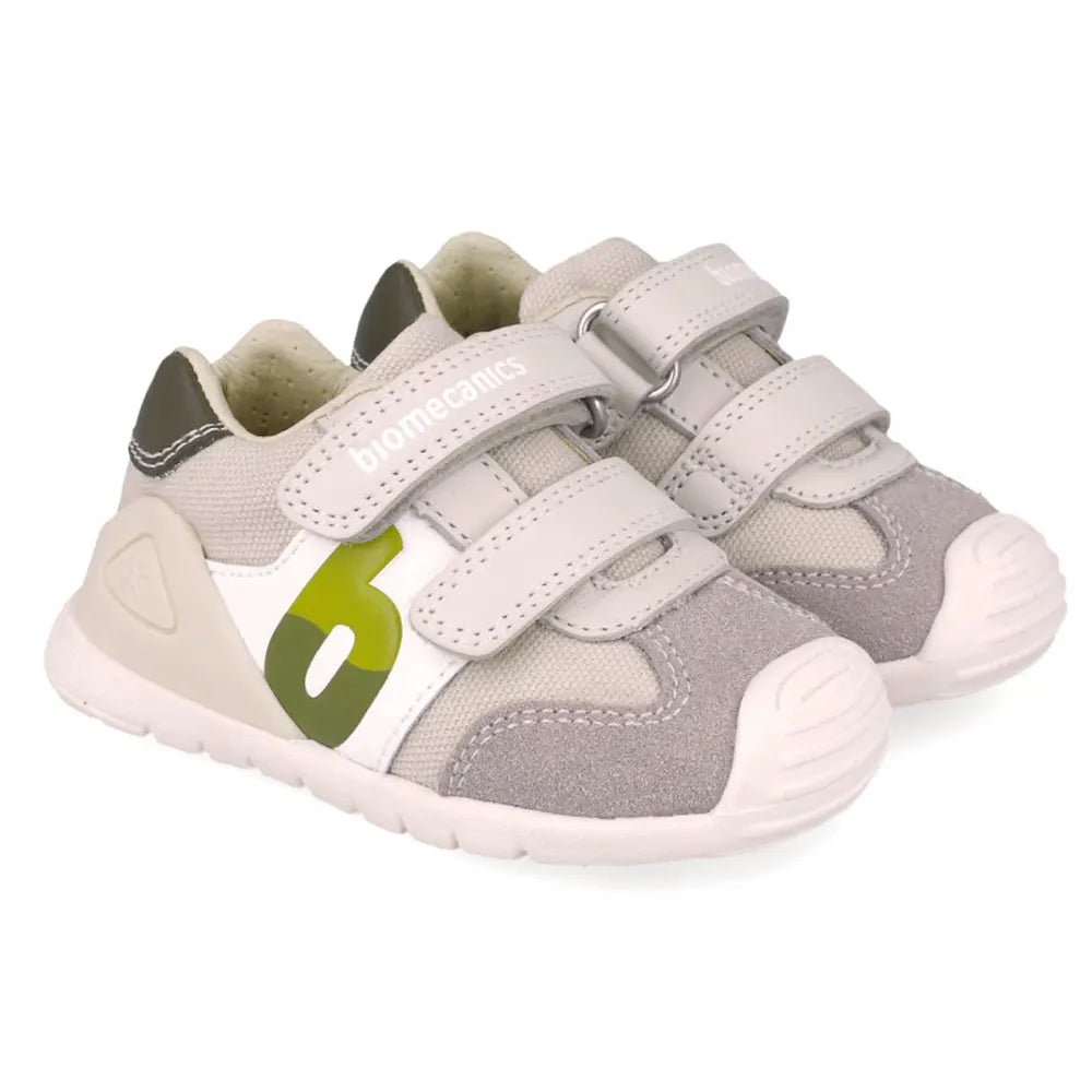 أحذية بيوميكانيكس المريحة للرضع – سبوركو رمادي