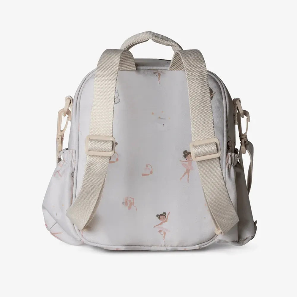 Citron Insulated Lunch Bag with 2 Bottle Holders - Ballerina