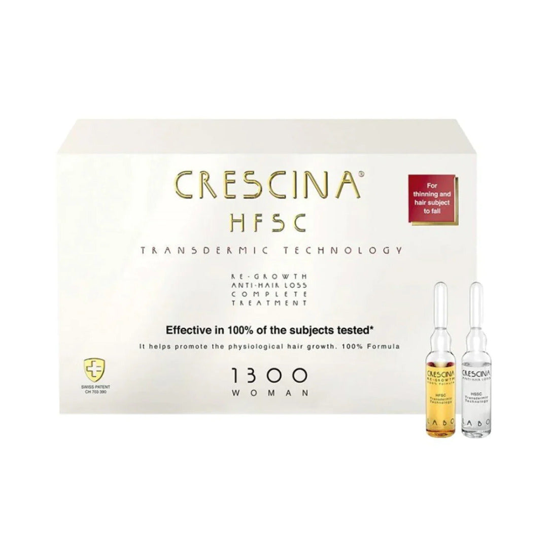 Crescina HFSC Transdermic Completo 1300 Hombre 10+10x3.5ml