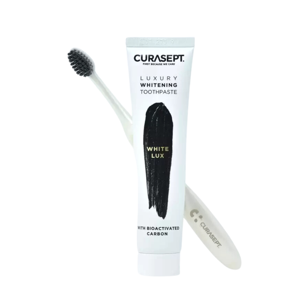 Curasept White Luxury Toothpaste 75ml + Toothbrush PACK