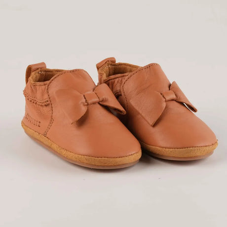 Cuteshez Patucos Bebé Piel – Mariposa Camel