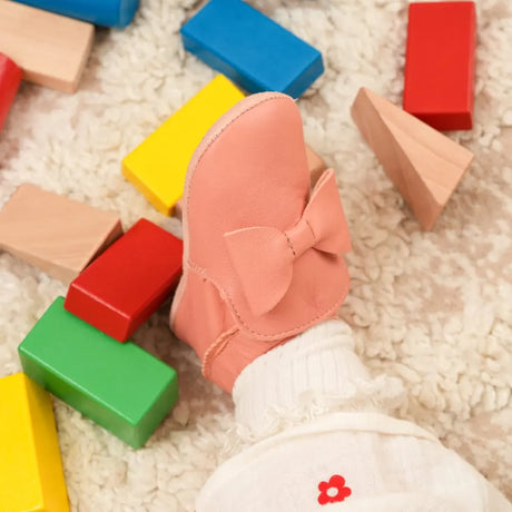 Cuteshez Patucos Bebé Piel – Mariposa Rosa