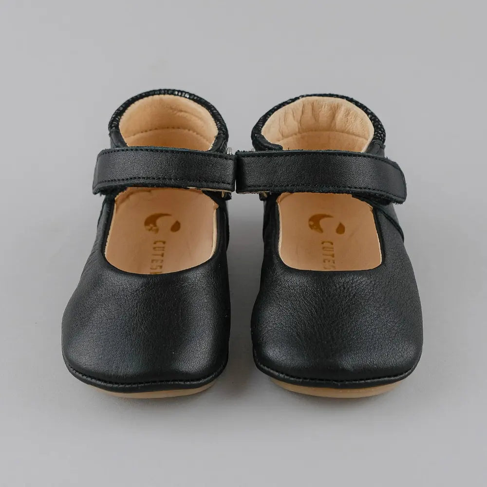 Cuteshez Zapato de Salón Piel - Negro
