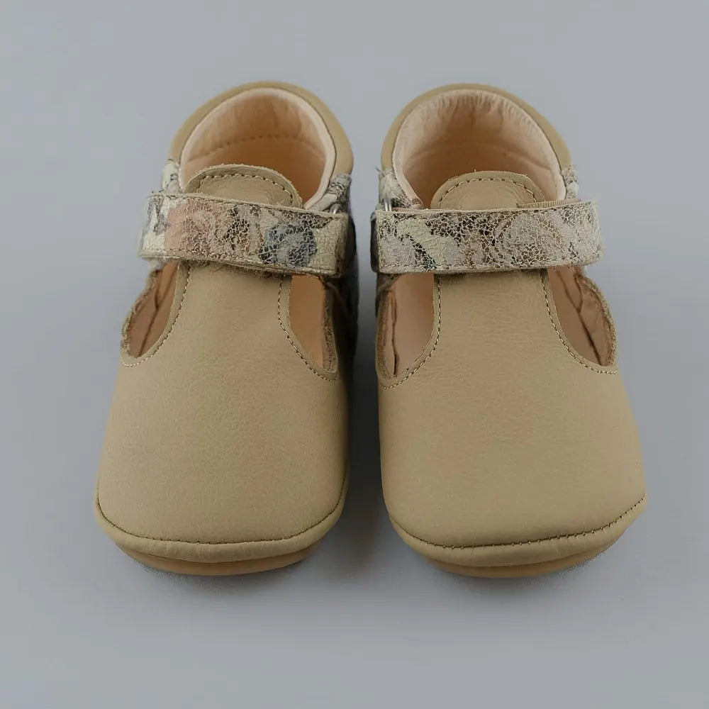 Cuteshez Merceditas Piel - Beige Flor