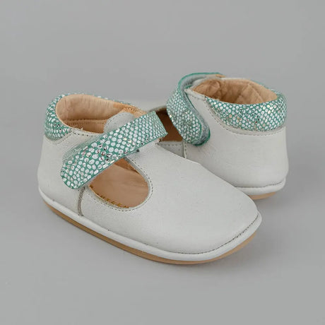 Cuteshez Salomé Cuir - Blanc et Vert