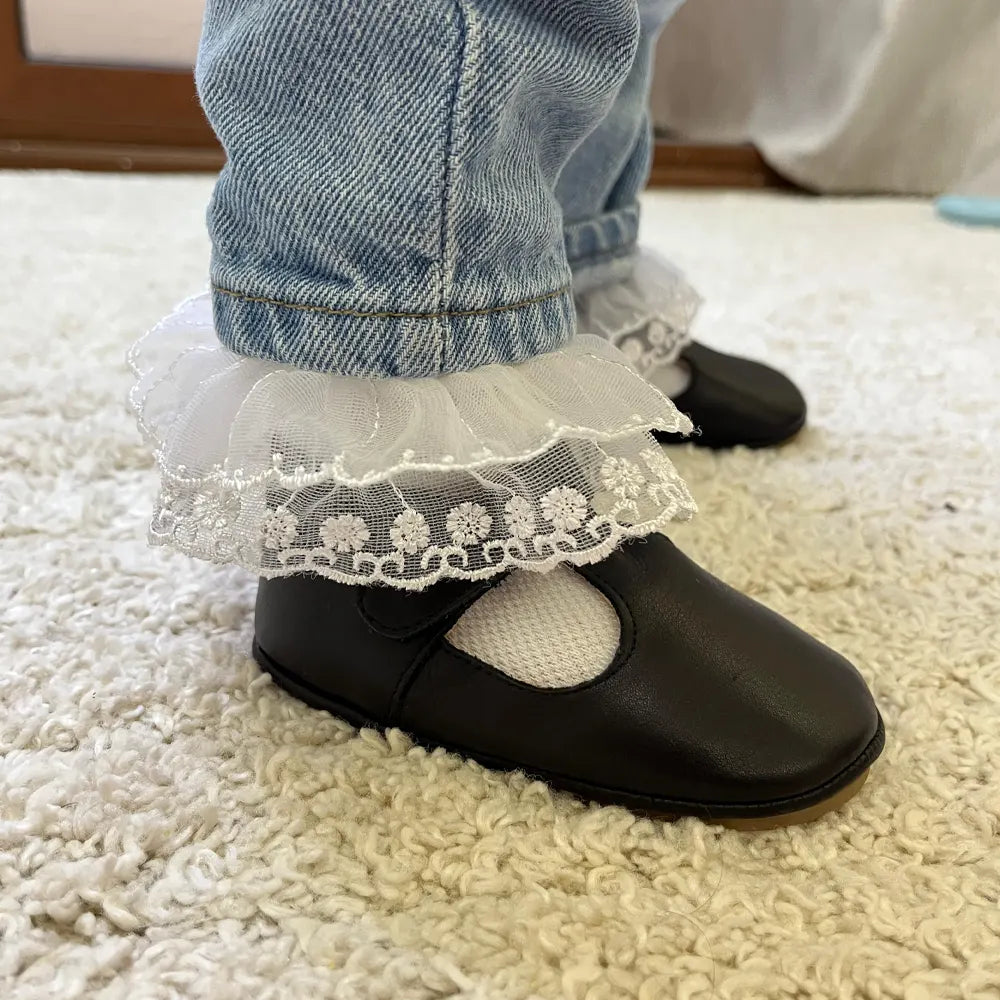 Cuteshez Merceditas Piel - Negro