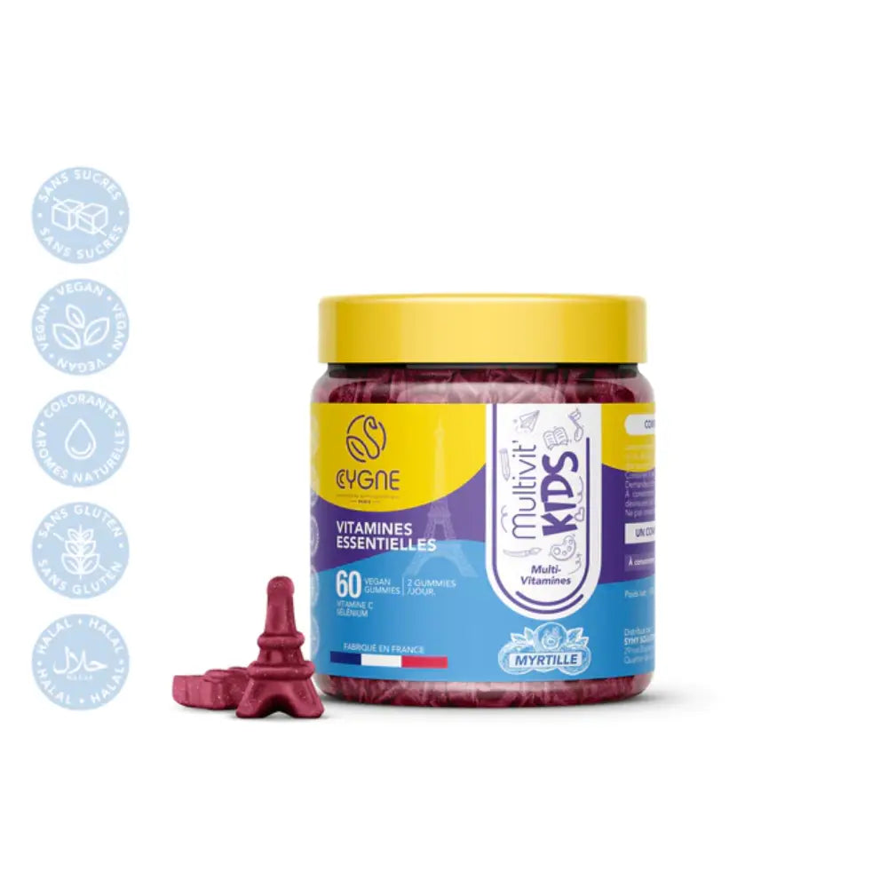 Cygne Multivit Kids - 60 Sugar-Free Vegan Gummies