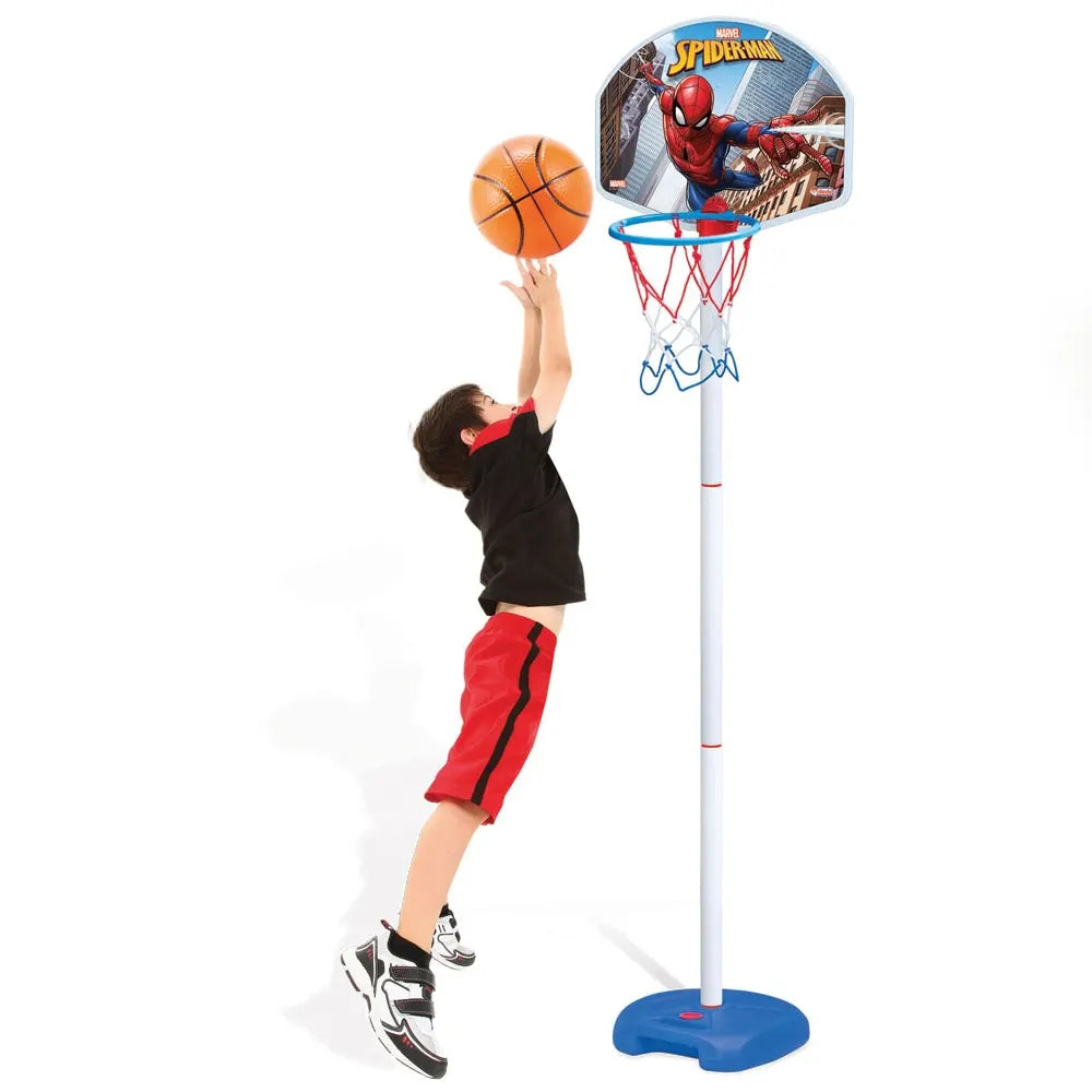 Dede Basket Panier et Ballon pour Enfants Spiderman - 3A+