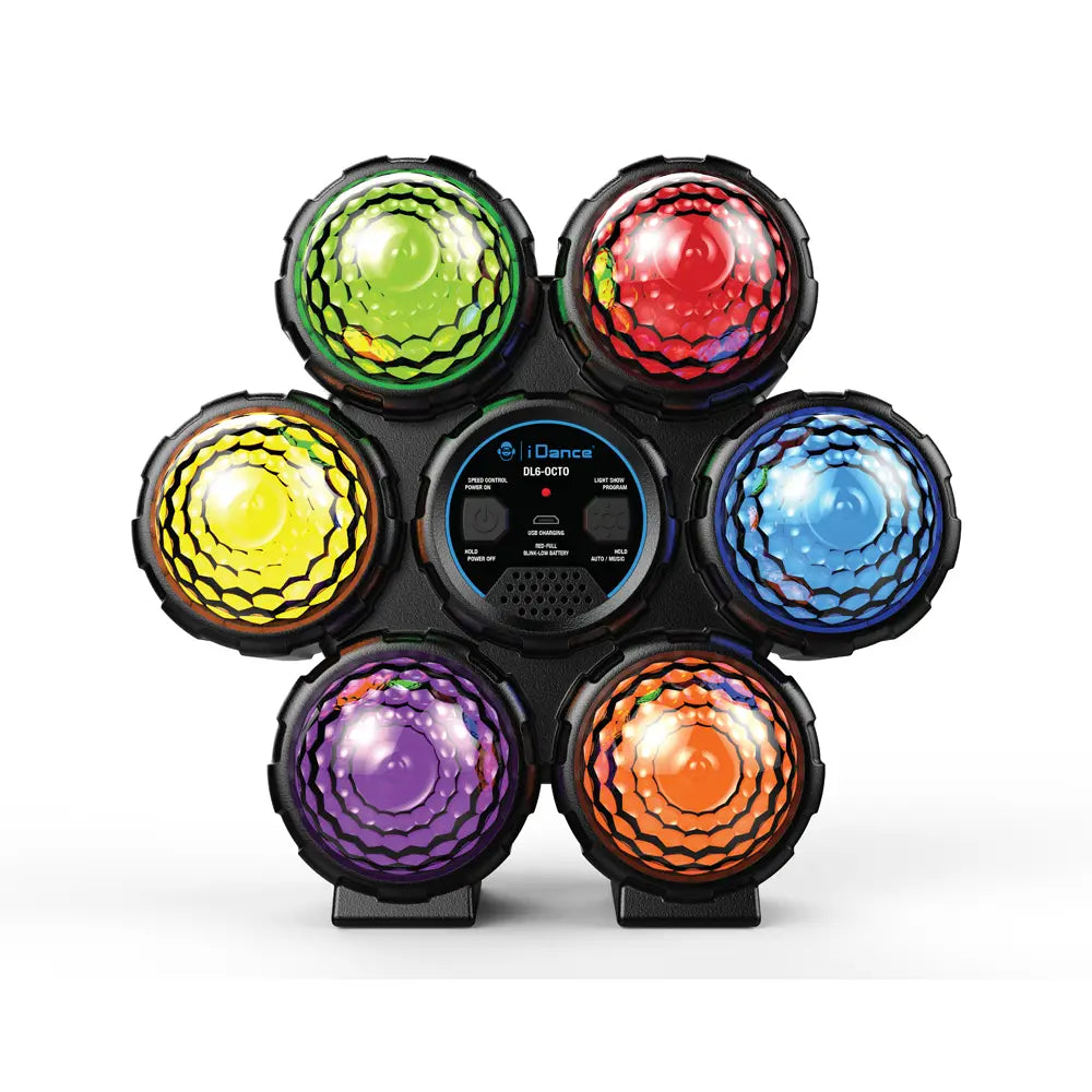 iDance Lampe Disco DL6-OCTO
