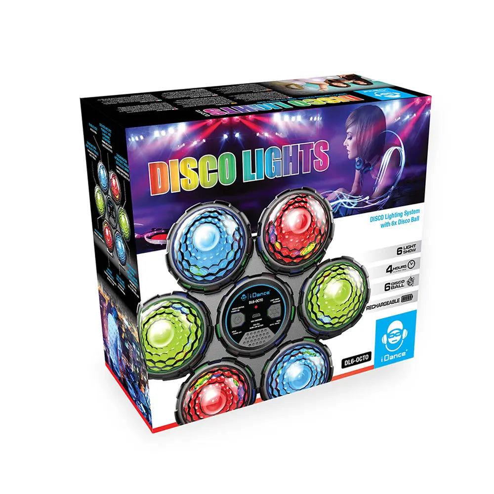 iDance Lampe Disco DL6-OCTO