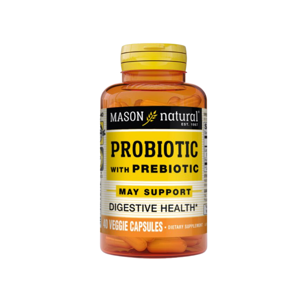 Probiótico natural Mason 40 cápsulas vegetales