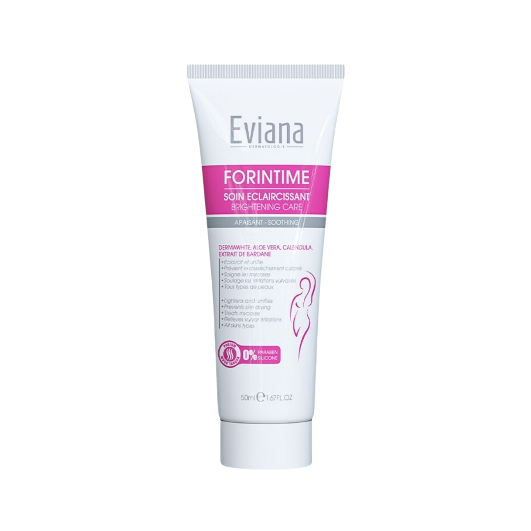 Eviana Forintime Duo Pack "Intimate Wash 200ml + Brightening Cream 50ml"