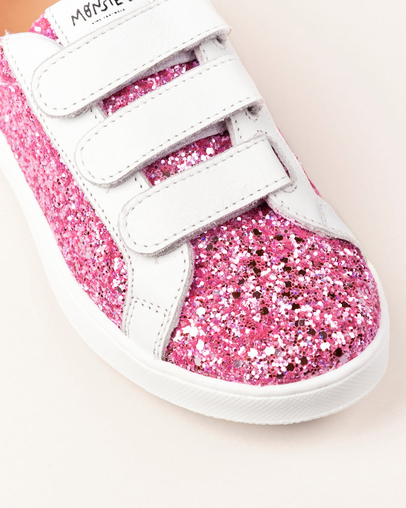 Zapatilla Astro Girl For Monsters - Rosa Glitter