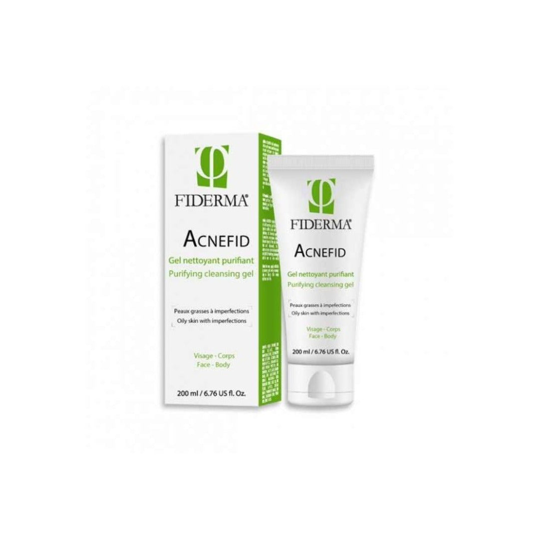 Fiderma Acnefid Gel Limpiador Exfoliante Purificante 150ml