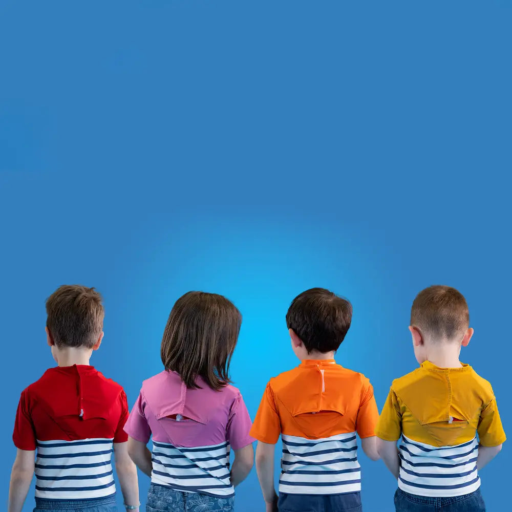 Floatee T-shirt Anti-noyade pour Bébés & Enfants - Jaune