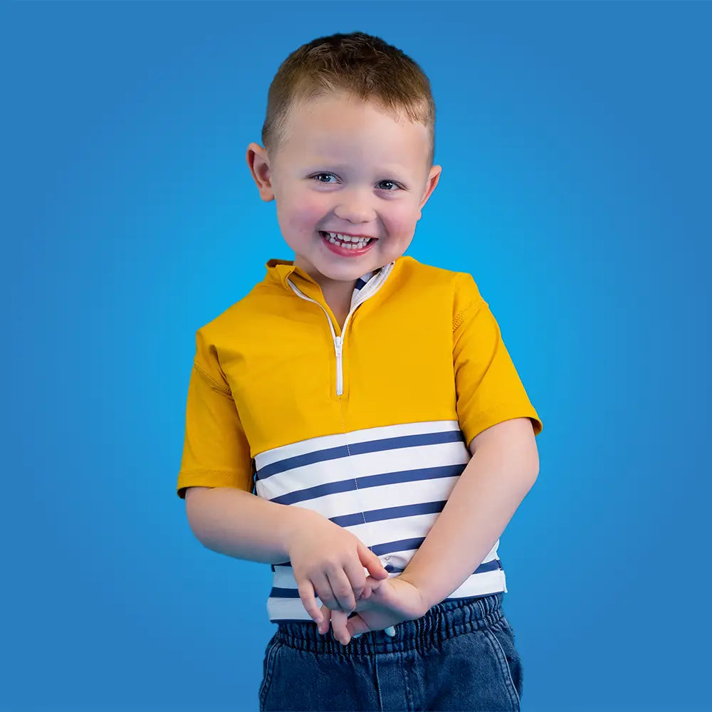 Floatee T-shirt Anti-noyade pour Bébés & Enfants - Jaune