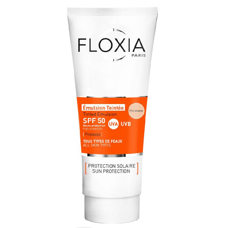 Floxia Ecran tinte en emulsión para celin spf50
