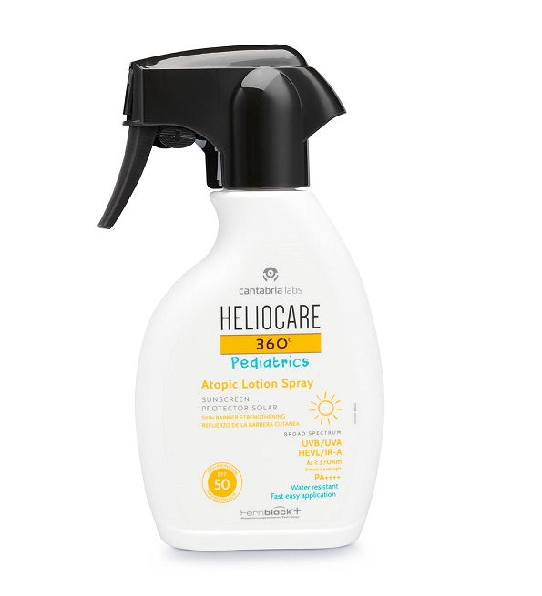 HELIOCARE 360º Pediatrics Loción Atópica Spray SPF 50 250ml