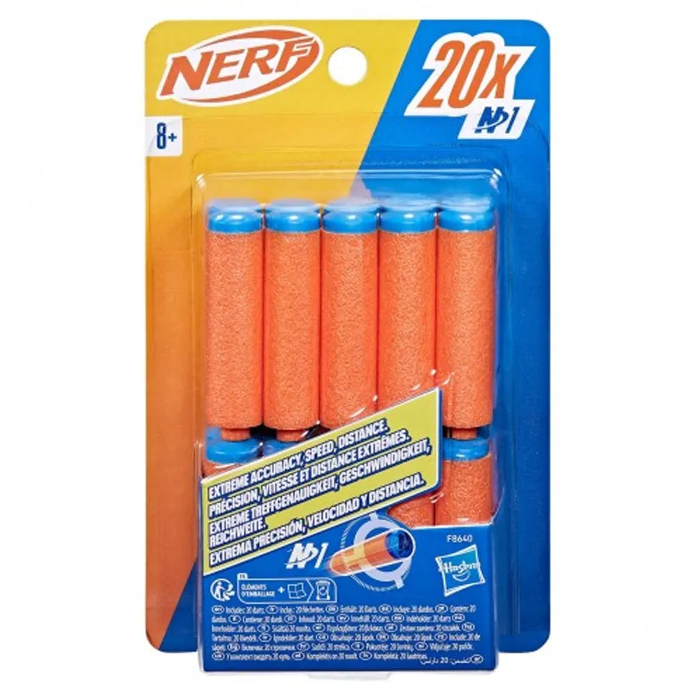 Hasbro Nerf N Series Recharges 20 Fléchettes Compatible N Series