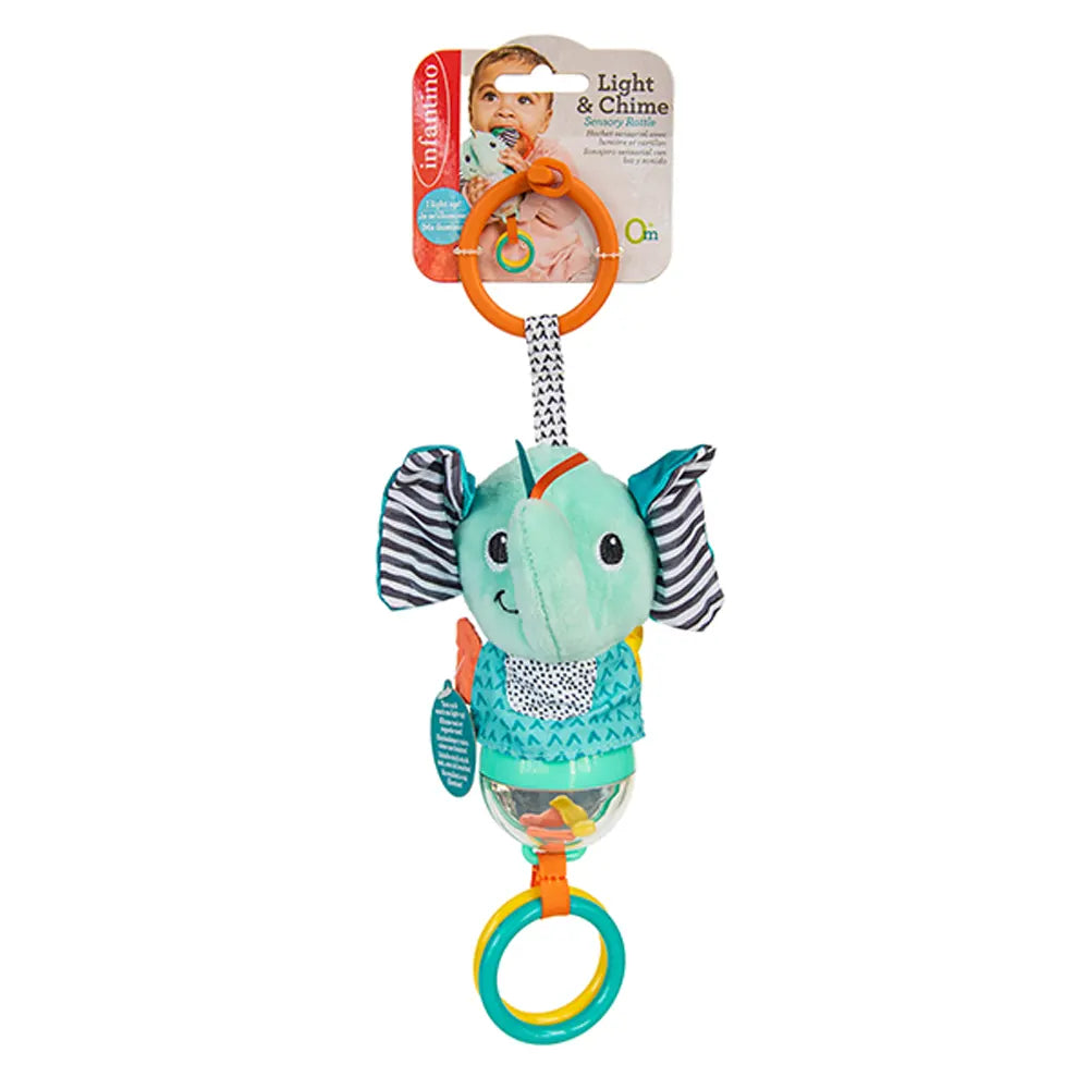 Infantino Hochet Lumineux Éléphant - 0M+