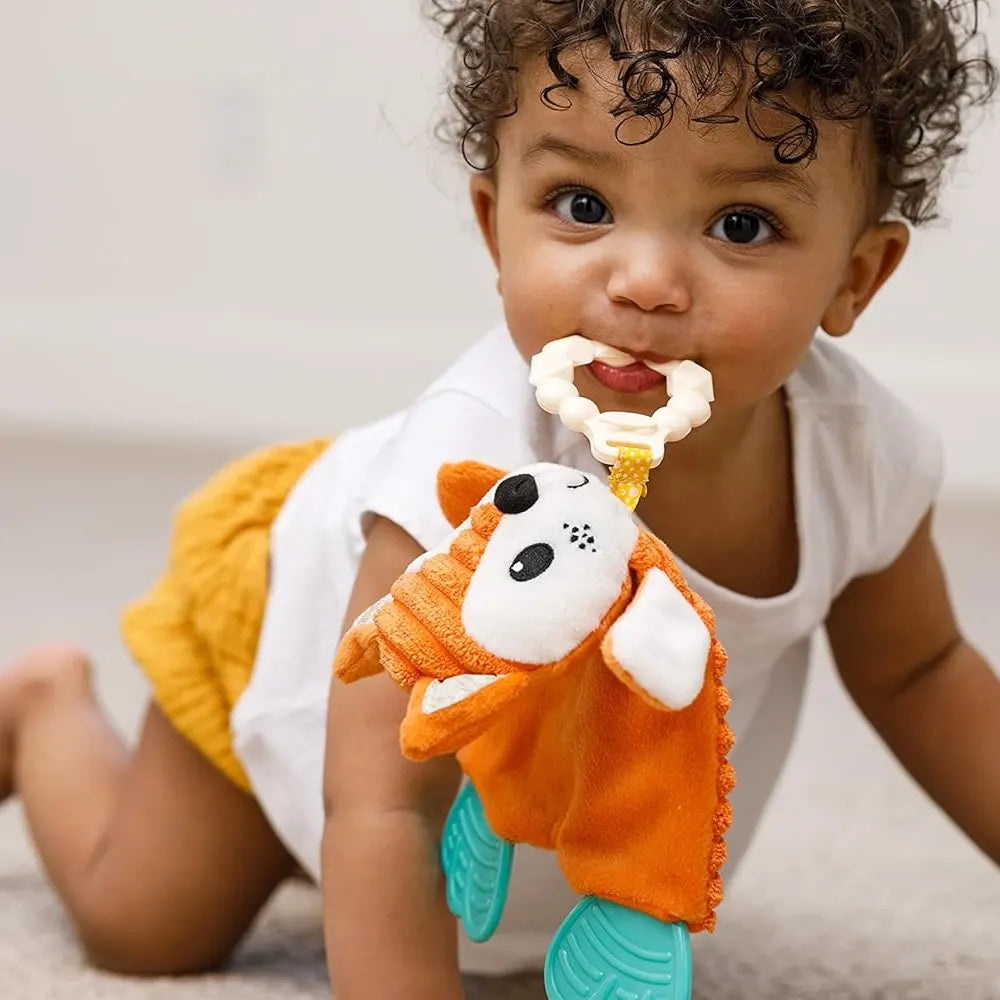 Infantino Doudou Renard Anneau de Dentition - 0M+