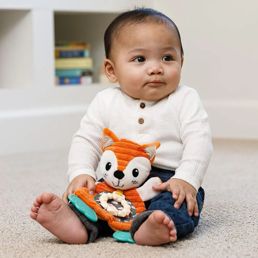 Infantino Doudou Renard Anneau de Dentition - 0M+