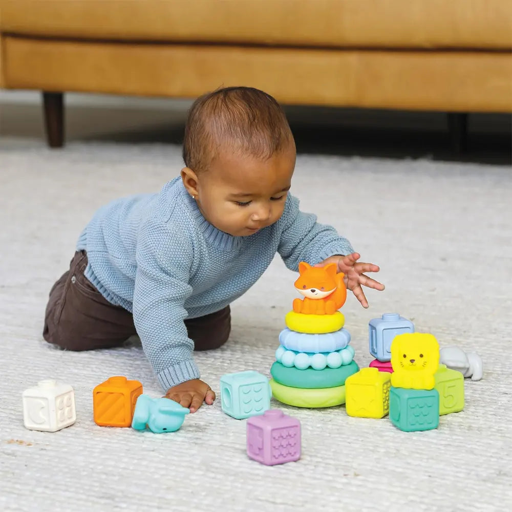 Infantino Ensemble 18 Jouets Sensorielles – 0M+