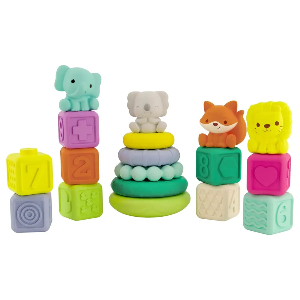 Infantino Ensemble 18 Jouets Sensorielles – 0M+