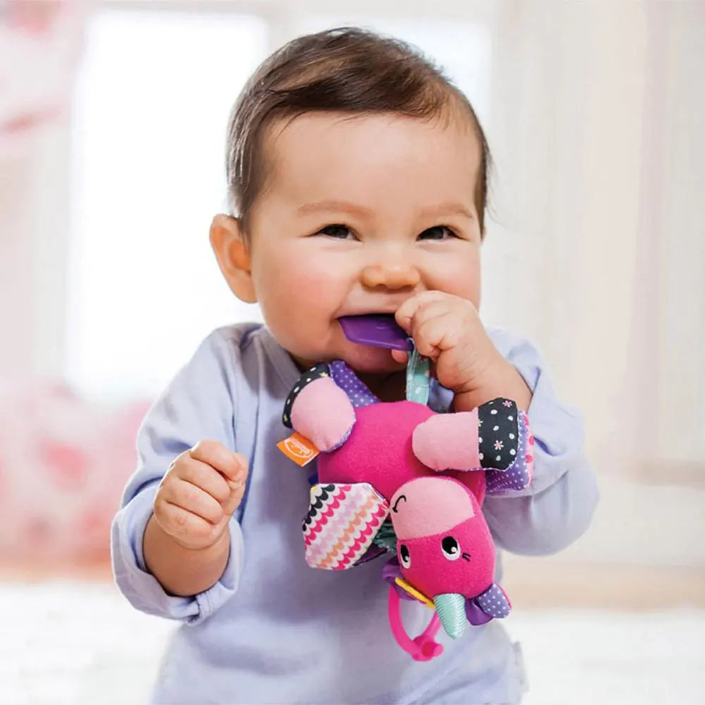 إنفانتينو خشخيشة وحيد القرن متعددة الملمس - 0 أشهر فما فوق