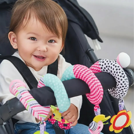 Infantino Spirale D'activités Rose - 0M+