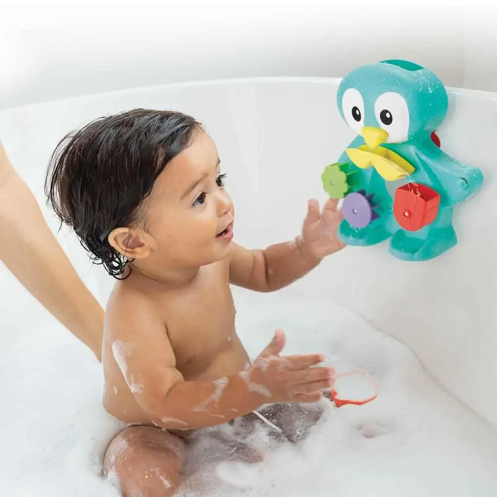Infantino Jouet de Bain Interactif Pingouin – 12M+