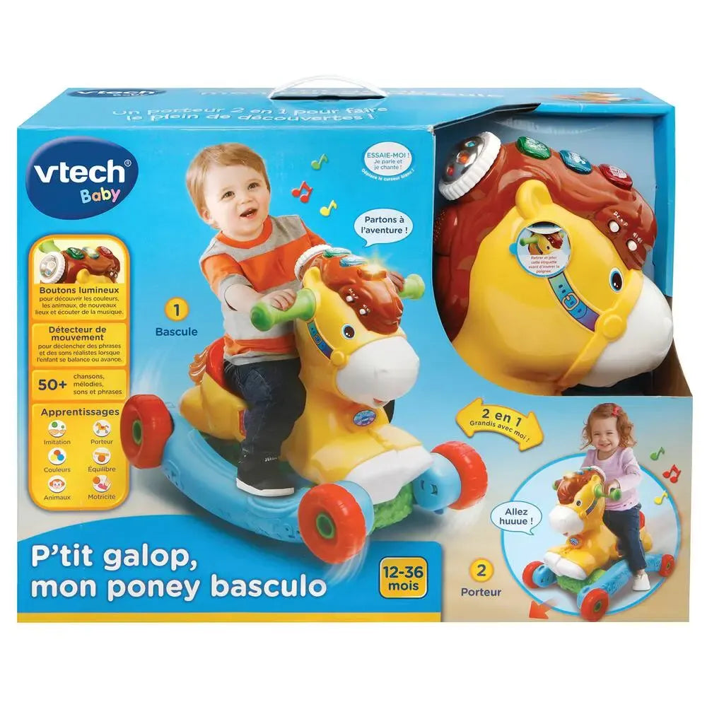 Jouet Évolutif Porteur P'tit Galop 3 en 1 - 12M+