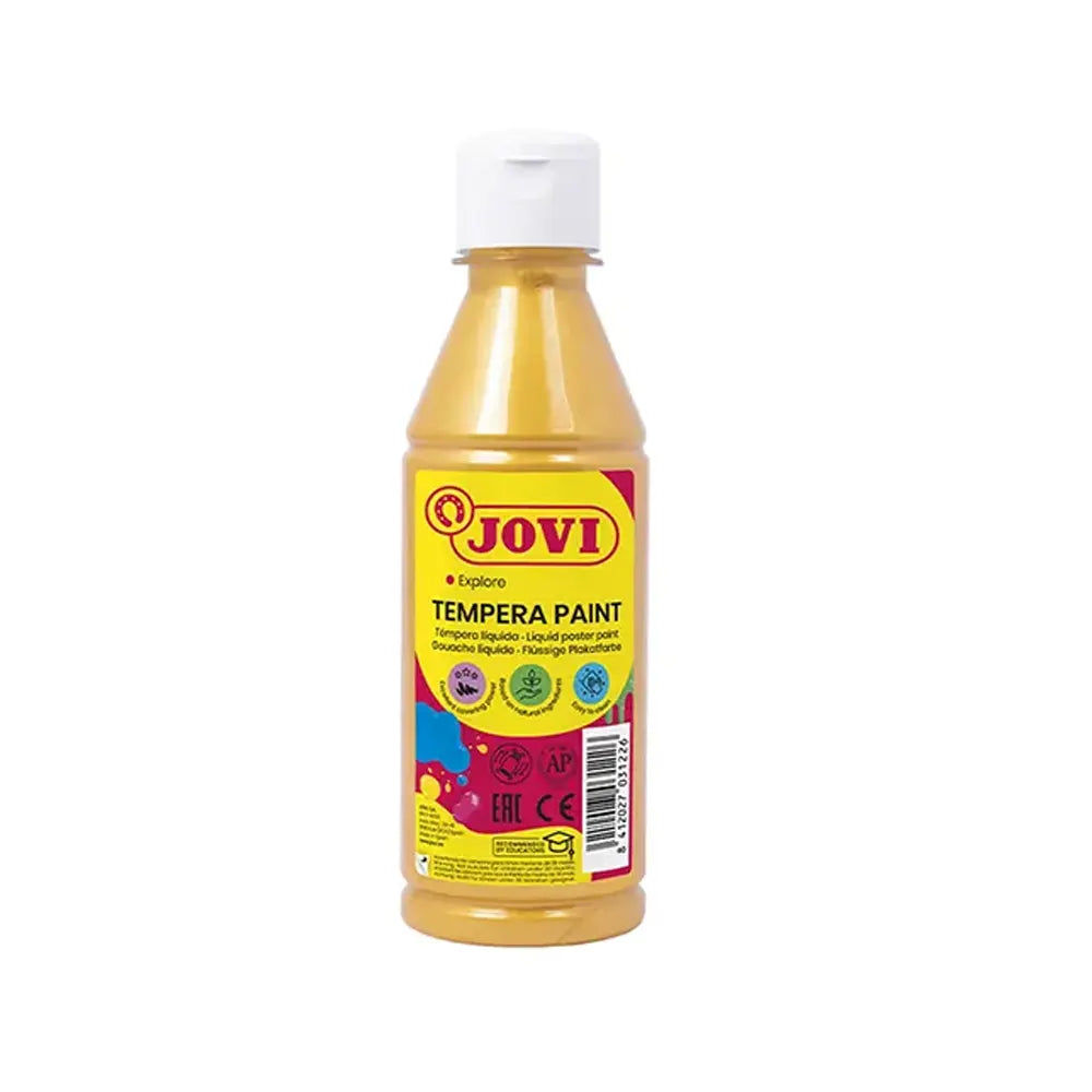 Jovi Gouache Líquido Básico 250ml - Oro Metálico