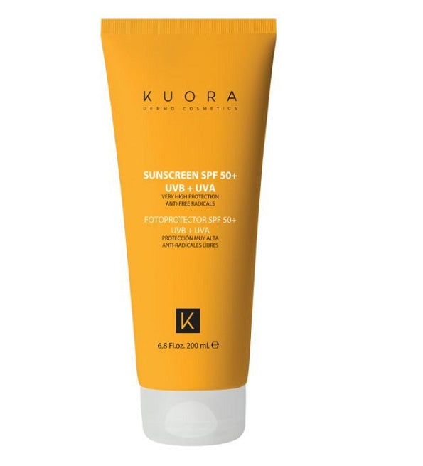 KUORA Écran Solaire Corporel SPF50+ – 200 ml