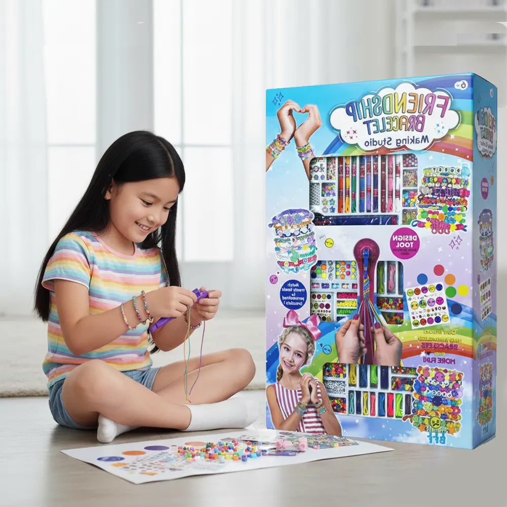 Friendship Bracelet Making Kit – Ages 5+