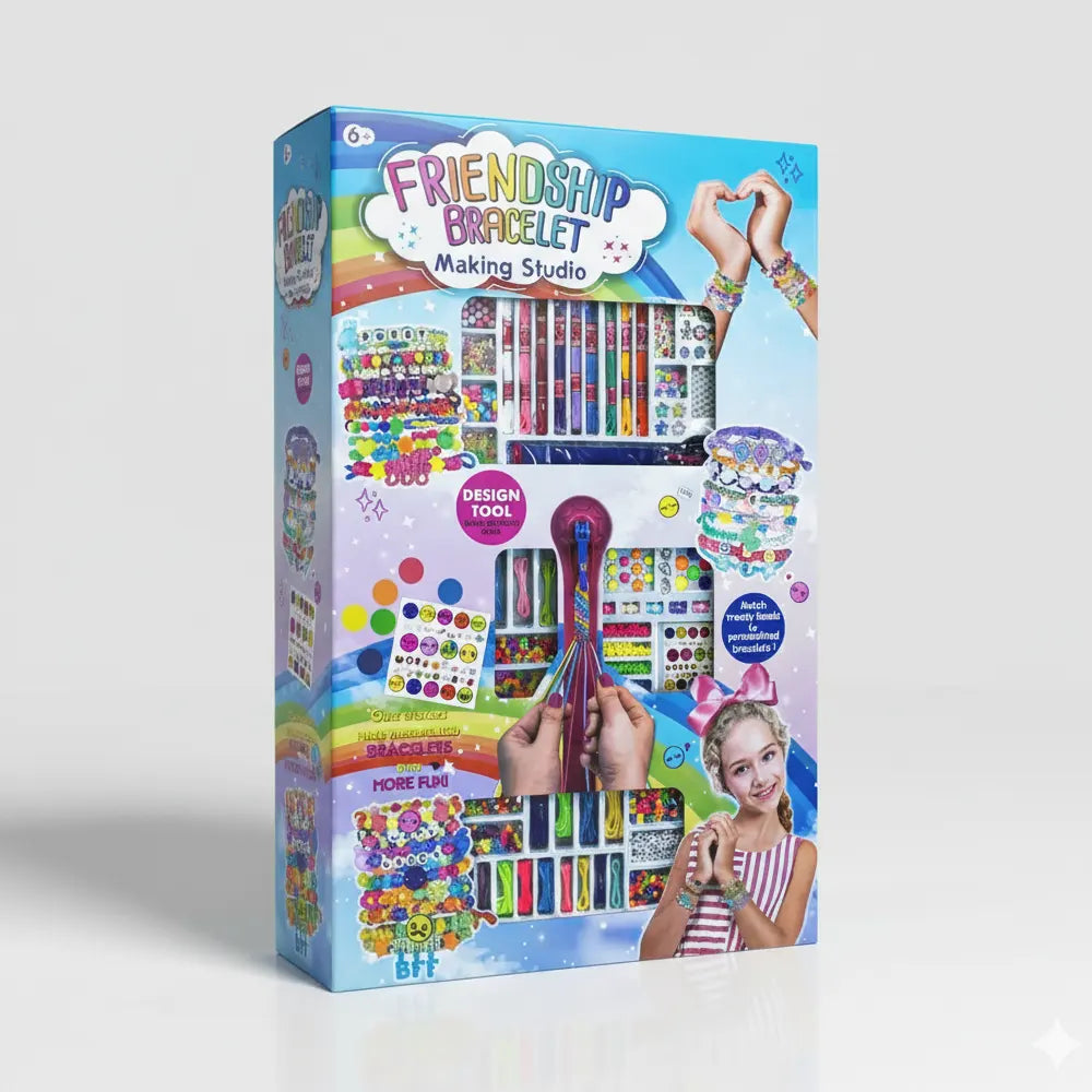 Friendship Bracelet Making Kit – Ages 5+