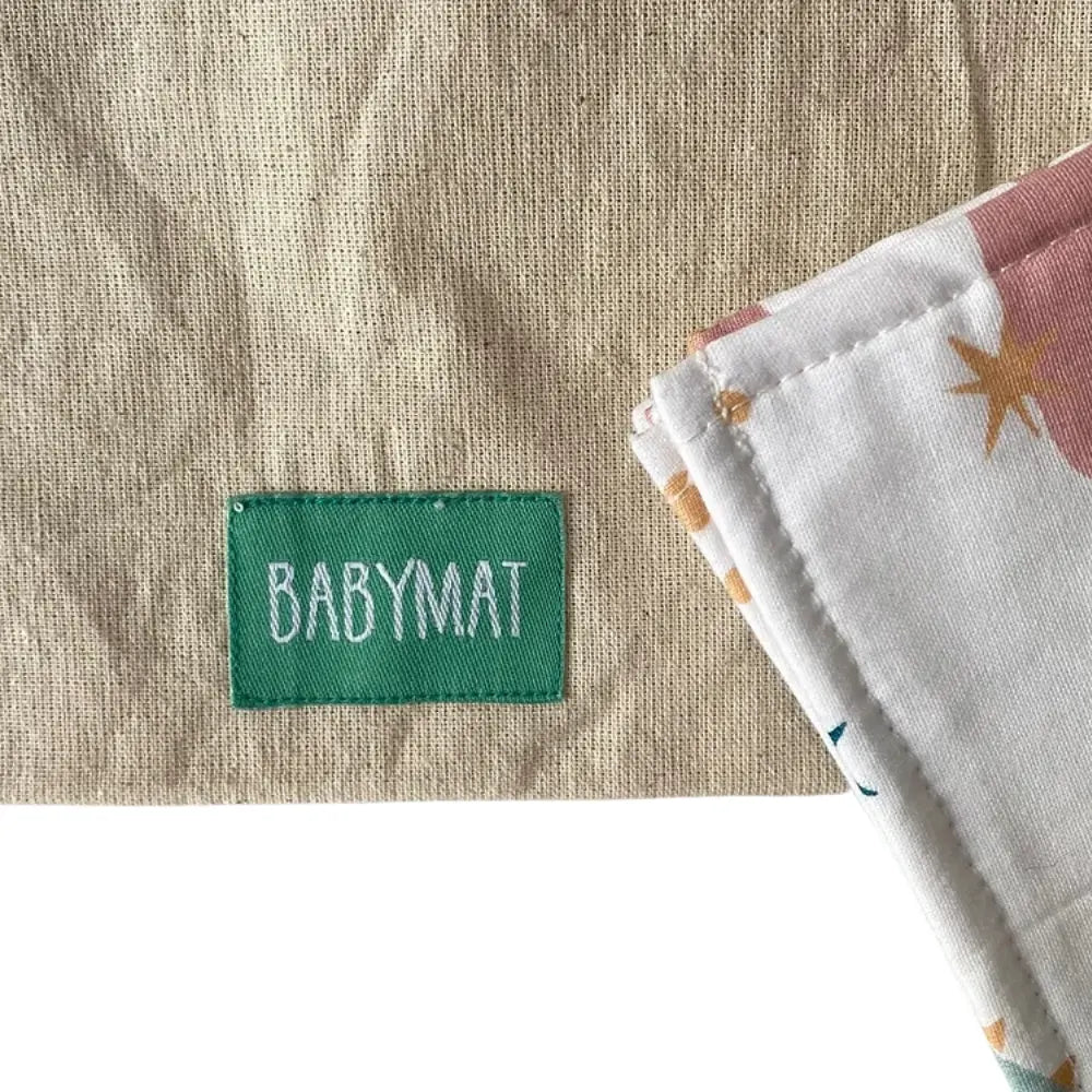 Babymat Pack of 6 Fabric Wipes - Happiness Pink
