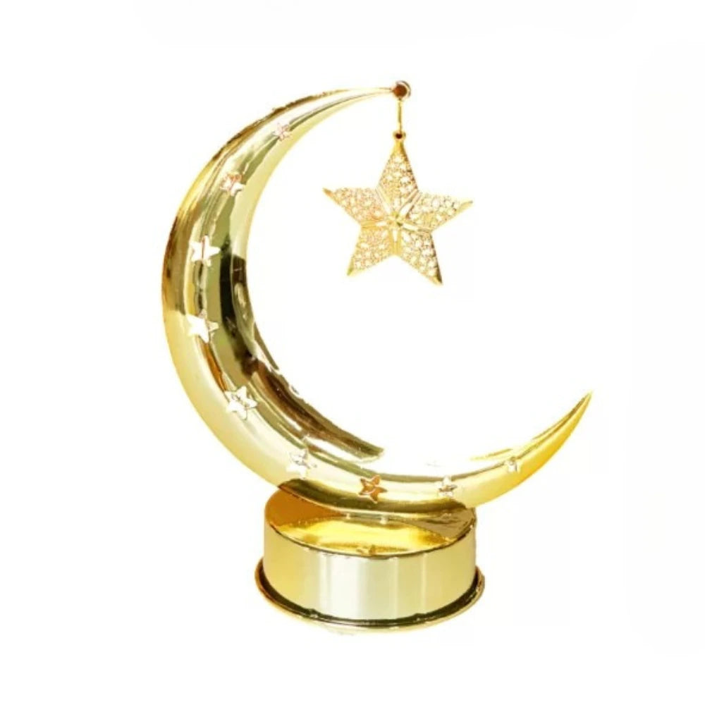 Lampe Décorative LED avec Son – Lune & Etoile