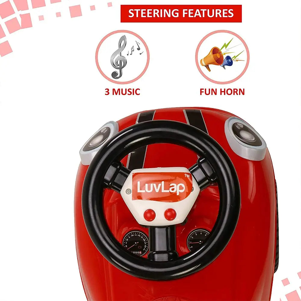 Lorelli Porteur Voiture Mini Sport - Rouge