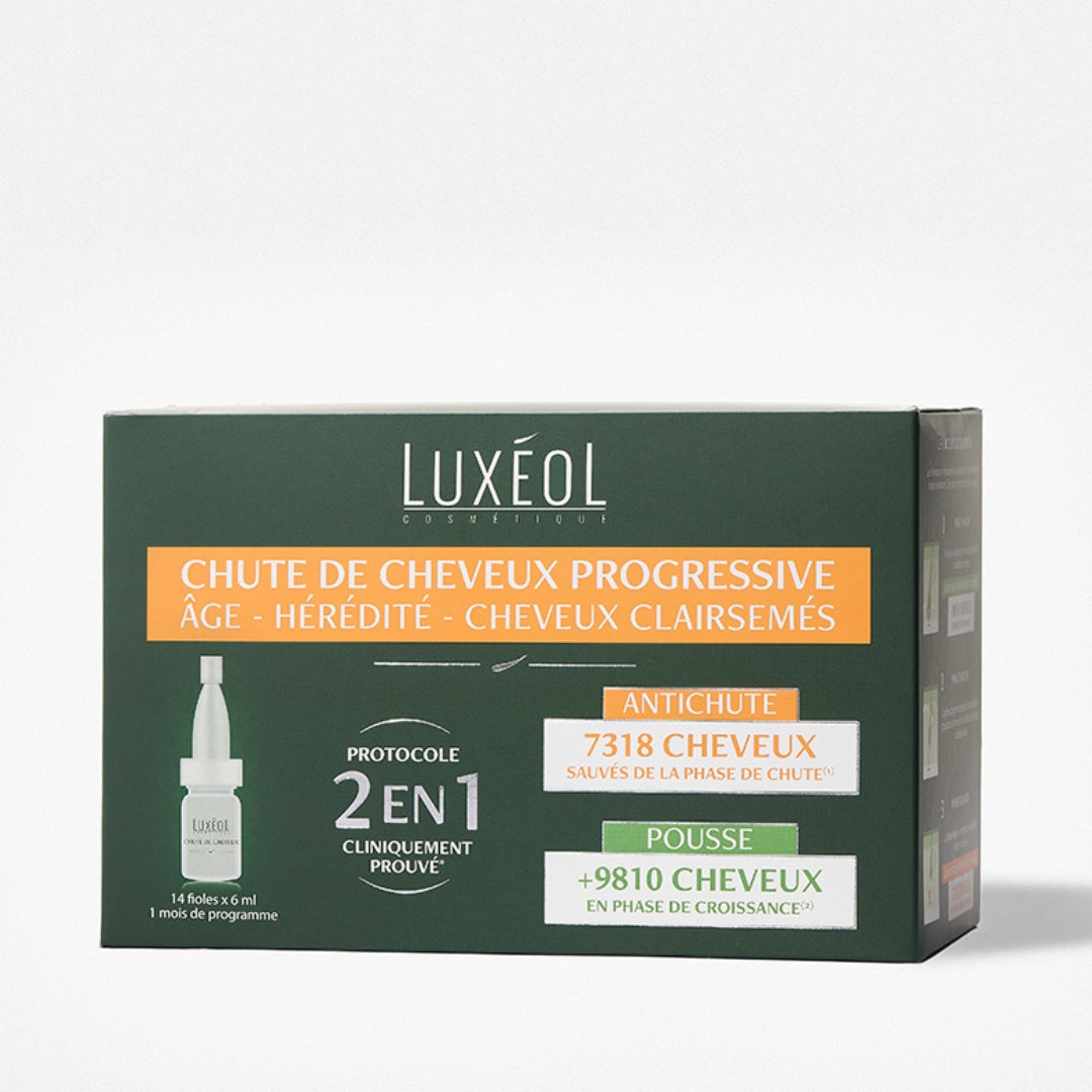 Luxeol Anticaída Progresiva 2 en 1 14 viales x 6 ml