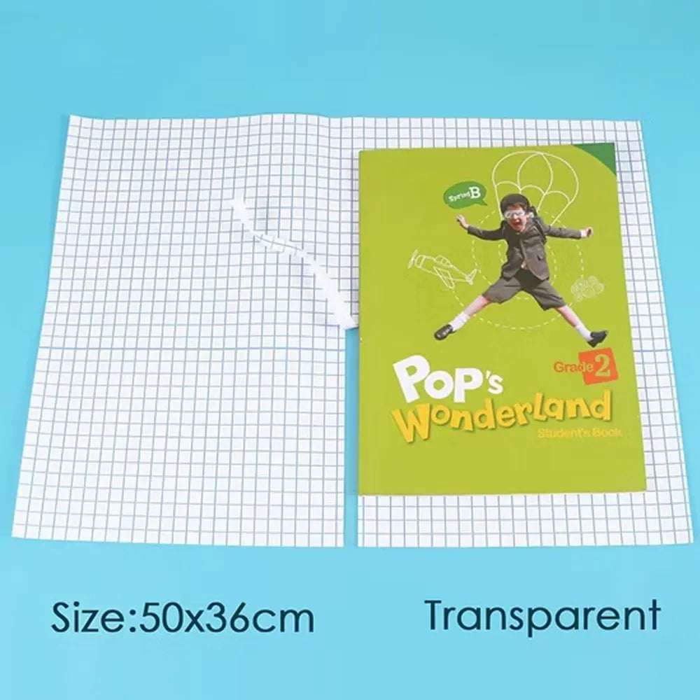 إم. أوفيس غلاف كتاب لاصق 36 سم × 50 سم - 10 ورقات