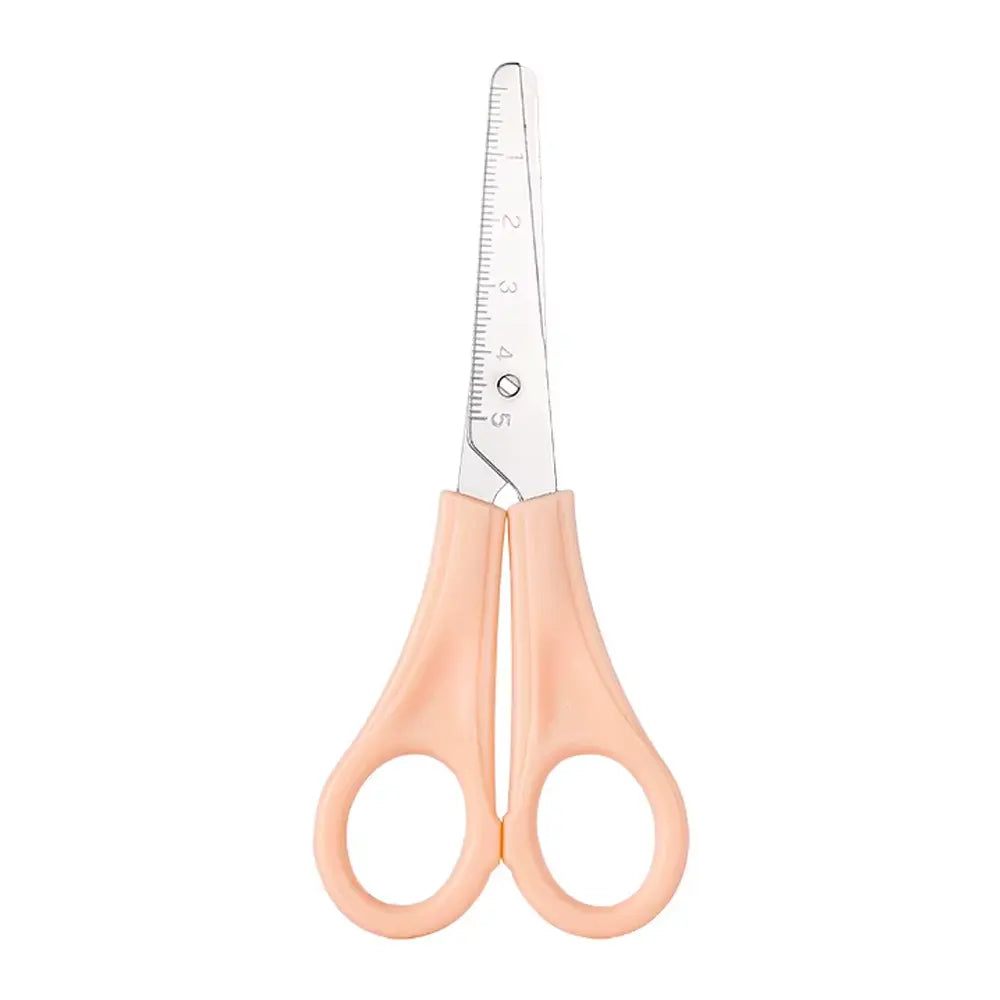 M.School 13 cm Round-Tip Scissors - Orange