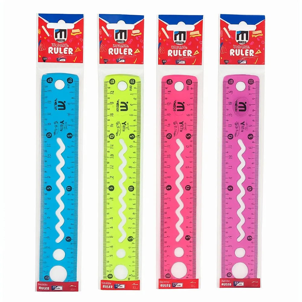 M.School Regla Flexible de 20 cm