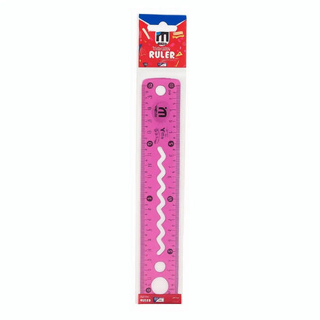 M.School Regla Flexible de 20 cm